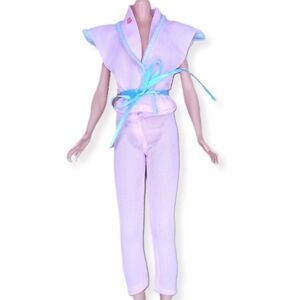 Barbie Skipper '85 So Active Fashions Pajama Set PJs Pink Mattel Vtg #2238